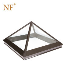 aluminum triangle roof window skylight